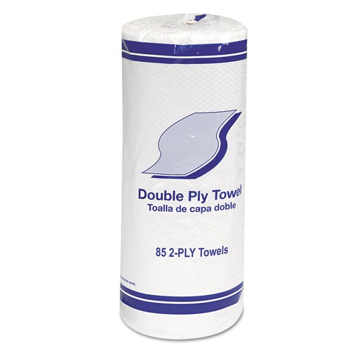 Paper Towels and Napkins | GEN SOD415593 11 in. x 7.8 in. 2-Ply Kitchen Roll Towels - White (30 Rolls/Carton) image number 0