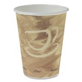  | SOLO 412MSN-0029 12 oz. Printed Mistique Polycoated Hot Paper Cups - Brown (1000/Carton) image number 1