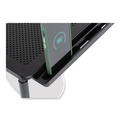 Office Electronics & Batteries | Allsop 32545 14.5 in. x 9.25 in. x 4.13 in. to 5.75 in. Supports 30 lbs. Metal Art Tri Level Stand for 27 in. Monitors - Black image number 3