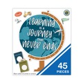 Bulletin Boards | Carson-Dellosa 110555 45-Piece 30.1 in. x 24 in. Learning Is a Journey Motivational Bulletin Board Set - Multicolor image number 2