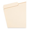 File Folders | Smead 15338 1/3-Cut Tabs Assorted Legal 0.75 in. Expansion Top Tab File Folders with Antimicrobial Product Protection - Manila (100/Box) image number 1