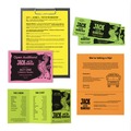Just Launched | Astrobrights 20270-01 8.5 in. x 11 in. 24 lbs. Bond Weight Neon Assortment Color Paper - Assorted Neon Colors (500/Ream) image number 4