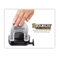 Staple Punches | PaperPro 2310 20-Sheet EZ Squeeze 2-Hole Punch - Black/Silver image number 4