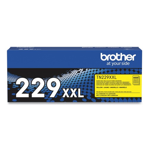 Ink & Toner | Brother TN229XXLY 4,000 Page-Yield Super High-Yield Toner - Yellow image number 0
