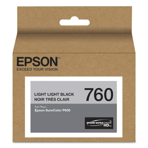 Ink & Toner | Epson T760920 UltraChrome HD T760920 (760) Ink - Light Light Black image number 0