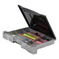 File Folders | Storex 61523U01C 14 in. x 11.25 in. x 14.5 in. Letter Files Portable File Box with Drawer - Black image number 3
