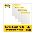 Back to School Sale | Post-it Easel Pads Super Sticky 559 VAD 4PK 25 in. x 30 in. Self Stick Easel Pads - White (4/Carton) image number 4