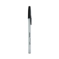 Pens | Universal UNV15613 Medium 1 mm Ballpoint Stick Pen Value Pack - Black Ink, Gray/Black Barrel (60/Pack) image number 0