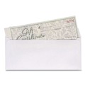 Notebooks & Pads | Adams GFTC1 8 x 3.4 Gift Certificates with Envelopes - White/Canary image number 3