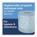Paper Towel Holders | Tork 59TR 12.75 x 5.57 x 8.25 Twin Standard Roll Bath Tissue Dispenser - Smoke (1/Carton) image number 3