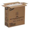 Just Launched | Dixie D9538 8 oz. Dome Hot Drink Lids - White (1000/Carton) image number 4