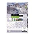 Bulletin Boards | AT-A-GLANCE DMW20028 12-Month (Jan-Dec): 2026 12 in. x 17 in. Landscape Photography Scenic Monthly Wall Calendar - White/Multicolor Sheets image number 1