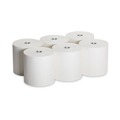 Paper Towels and Napkins | Georgia Pacific Professional 26470 7.87 in. x 1000 ft. 1-Ply Hardwound Nonperforated Paper Towel Roll - White (6 Rolls/Carton) image number 3