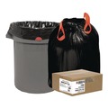 Trash Bags | Draw 'n Tie 1518607 Drawstring 33 Gallon 1.2 mil 33.5 in. x 38 in. Heavy-Duty Trash Bags - Black (150/Box) image number 0
