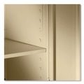 Office Filing Cabinets & Shelves | Tennsco 2470-BLK 36 in. x 24 in. x 78 in. High Deluxe Cabinet - Black image number 4
