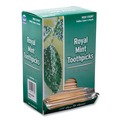 Cutlery | AmerCareRoyal RM115 2.5 in. Mint Cello-Wrapped Wood Toothpicks - Natural (15000/Carton) image number 4