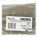Food Trays, Containers, and Lids | Karat FP-PBF16W 16 in. x 16 in. x 1.97 in. Corrugated Paper Boxes - White/Brown (50/Bundle) image number 5