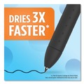 Pens | Paper Mate 1951722 0.5 mm InkJoy Fine Retractable Gel Pen - Blue Ink/Blue Barrel (1-Dozen) image number 7