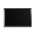 White Boards | MasterVision MM07151620 36 in. x 24 in. Wood Frame Kamashi Wet-Erase Board - Black image number 0