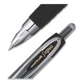 Pens | uni-ball 61255 Signo 207 0.5 mm Retractable Gel Pen - Black Ink/Smoke/Black Barrel/Fine (1-Dozen) image number 1