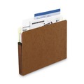 File Folders | Pendaflex 1524E-OX 3.5 in. Expansion Letter Size Standard Expanding File Pockets - Redrope (25/Box) image number 2