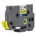 Labels | Brother P-Touch TZE641 0.7 in. x 26.2 ft. TZe Standard Adhesive Laminated Labeling Tape - Black on Yellow image number 2