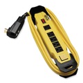 Surge Protectors | Tripp Lite TLM609GF 6 Outlets 9 ft. Cord Power It! Safety Power Strip with GFCI Plug - Yellow/Black image number 1