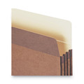 File Folders | Smead 73224 3.5 in. Expansion Drop Front File Pockets - Letter Size/Redrope (25/Box) image number 5