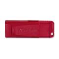 Office Electronics & Batteries | Verbatim 98525 Store 'n' Go 128 GB USB Flash Drive - Red image number 0