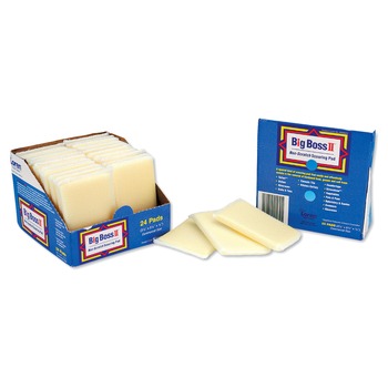  | Purex D29590 3.5 in. x 5.5 in. Non-Scratch Scouring Pads - Yellow (24/Carton)