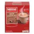  | Nestle 12098978 0.71 oz. Hot Cocoa Mix Packets - Rich Chocolate (50/Box, 6 Box/Carton) image number 0