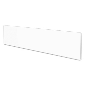 OFFICE PRESENTATION SUPPLIES | Deflecto 587501 8.5 in. x 2 in. Insert Superior Image Cubicle Nameplate Sign Holder - Clear