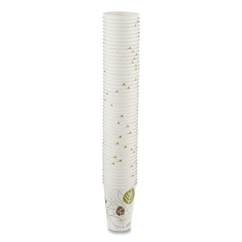 FACILITY MAINTENANCE SUPPLIES | Dixie 2346PATH Pathways 16 oz. Paper Hot Cups (50/Pack)