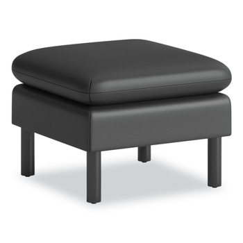 OTTOMANS | HON HVLVLOT.BLK01 23 in. x 23 in. x 17.5 in. Parkwyn Series Ottoman - Black