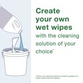 Hand Wipes | Tork 192841 1-Ply 12 x 12 Chem-Ready Wiping Rolls - White (6/Carton) image number 3