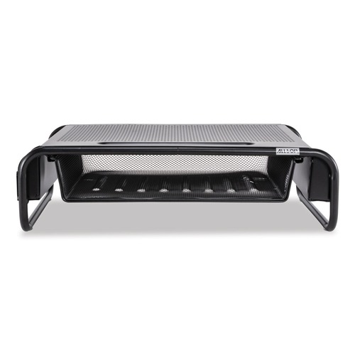 Office Electronics & Batteries | Allsop 32166 18 in. x 11.8 in. x 5.1 in. Supports 30 lbs. Metal Art Organizer 5 Monitor Stand - Black image number 0