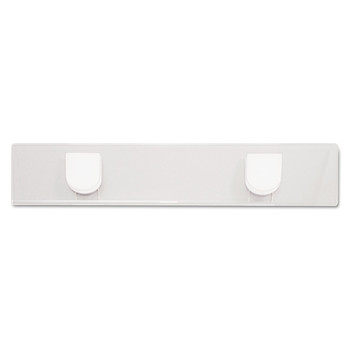 OFFICE PRESENTATION SUPPLIES | Advantus 75318 9 in. x 2 in. Panel Wall Sign Acrylic Name Holder - Clear