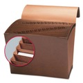 File Jackets & Sleeves | Smead 70367 TUFF 1/15-Cut Tab 1 to 31 Expanding Wallet with Elastic Cord Closure - Letter, Redrope image number 4