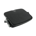 Office Foot Rests | Alera ALEFS112 14 in. x 19.63 in. x 3.75 in. to 7.5 in. Soft Cushioned Ergonomic Footrest - Black image number 1