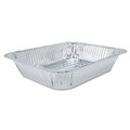  | Handi-Foil 205930 4.56 in. x 5.56 in. x 1.63 in. 1 lbs. cap. Aluminum Oblong Container - Silver (1000/Carton) image number 2