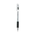 Pens | Pilot 32010 EasyTouch Medium 1 millimeter Stick Ballpoint Pen - Black Ink/Clear/Black Barrel (1-Dozen) image number 3