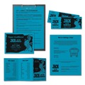 Just Launched | Astrobrights 22661 8.5 in. x 11 in. 24 lbs. Bond Weight Color Paper - Celestial Blue (500/Ream) image number 3
