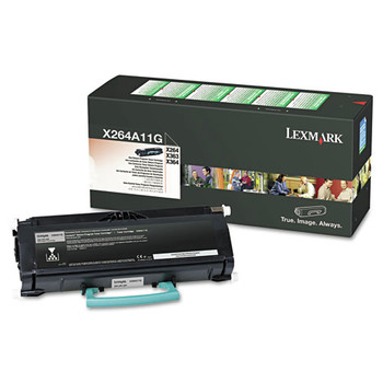 Lexmark X264A11G Return Program 3,500 Page-Yield Toner - Black