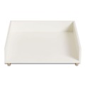 Desktop Organizers | U Brands 3467U03-12 Juliet 10 x 12.25 x 2.5 1 Section Paper Tray - White image number 4