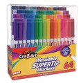 Washable Markers | Cra-Z-Art 10128WM16 Washable SuperTip Fine/Broad Bullet Markers - Assorted Colors (64/Set) image number 2