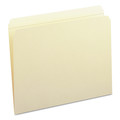 File Folders | Smead 14510 Straight Tabs 0.75 in. Expansion 1 Fastener Letter Size Top Tab Fastener Folders - Manila Exterior (50/Box) image number 2