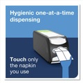 Paper Towel Holders | Tork 7432000 Xpressnap Fit 4.8 x 12.8 x 5.6 Countertop Napkin Dispenser - Black image number 3