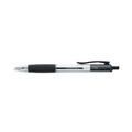 Pens | Universal UNV15530 1 mm Comfort Grip Retractable Ballpoint Pens - Medium, Black (1 Dozen) image number 2
