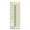 Recordkeeping & Forms | TOPS 1275 3.5 x 9 Two-Side Time Clock Cards Replacement for CH-107-2 (500/Box) image number 2