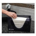 Paper Towel Holders | San Jamar T1720TBK 11 in. x 4.38 in. x 7 in. Countertop Folded Towel Dispenser - Black Pearl image number 5